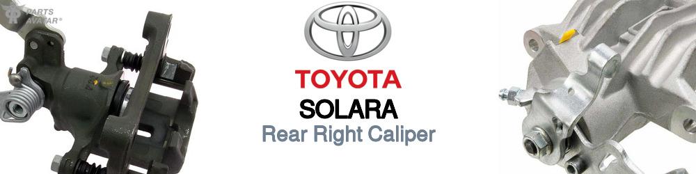 Discover Toyota Solara Rear Brake Calipers For Your Vehicle