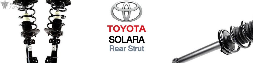 Discover Toyota Solara Rear Struts For Your Vehicle