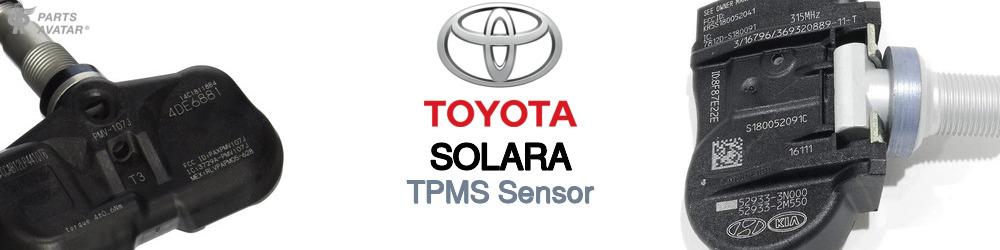 Discover Toyota Solara TPMS Sensor For Your Vehicle