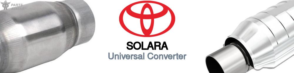 Discover Toyota Solara Universal Catalytic Converters For Your Vehicle