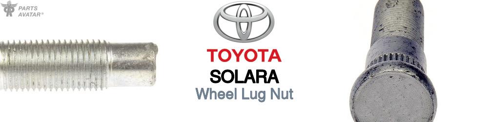 Discover Toyota Solara Lug Nuts For Your Vehicle