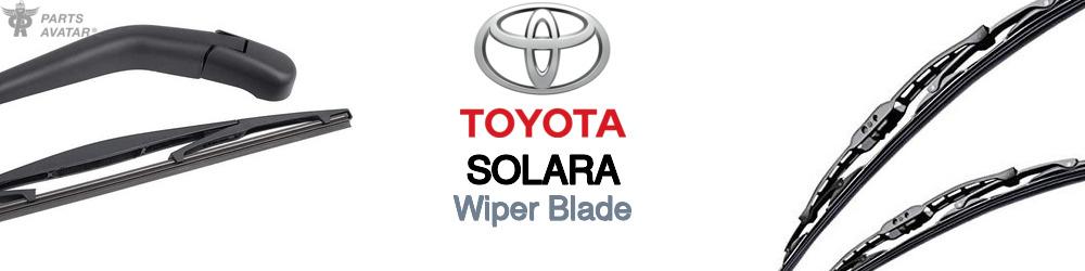 Discover Toyota Solara Wiper Blades For Your Vehicle