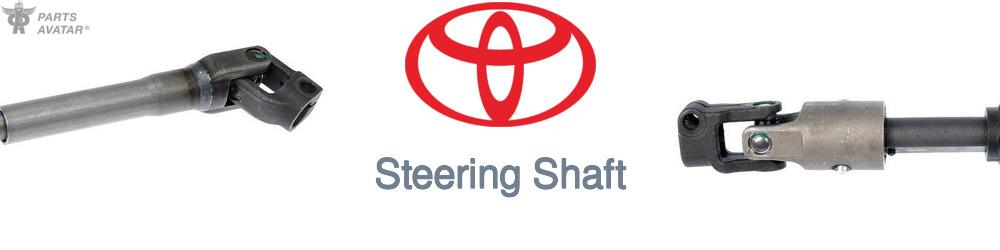 Discover Toyota Steering Shafts For Your Vehicle
