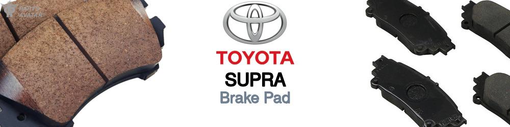 Discover Toyota Supra Brake Pads For Your Vehicle
