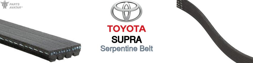 Discover Toyota Supra Serpentine Belts For Your Vehicle