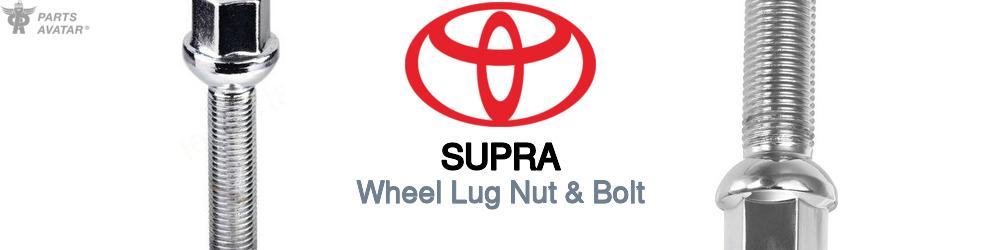 Discover Toyota Supra Wheel Lug Nut & Bolt For Your Vehicle