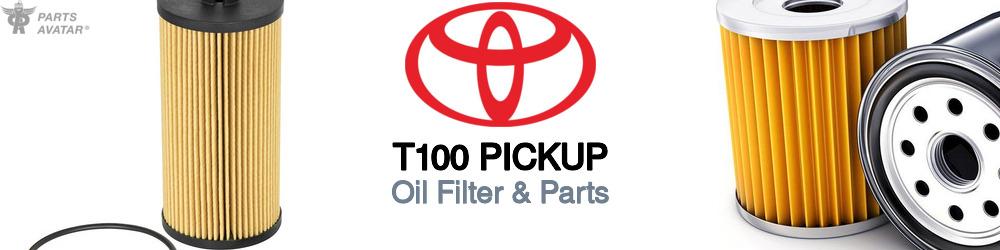 Discover Toyota T100 pickup Engine Oil Filters For Your Vehicle