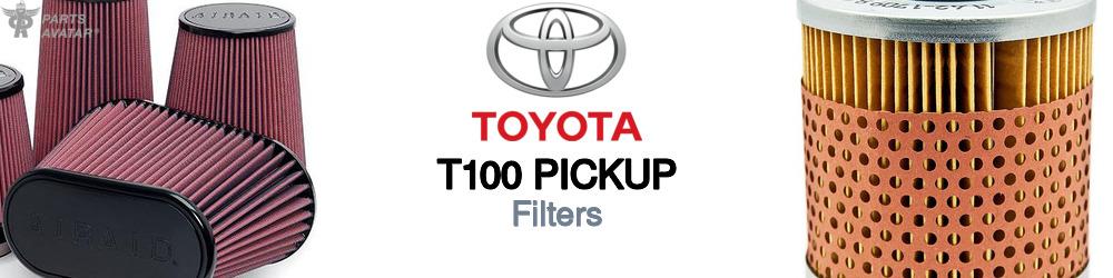 Discover Toyota T100 pickup Car Filters For Your Vehicle