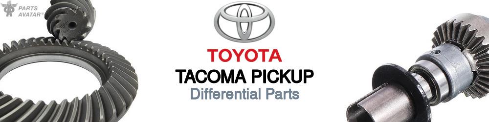 Discover Toyota Tacoma pickup Differential Parts For Your Vehicle