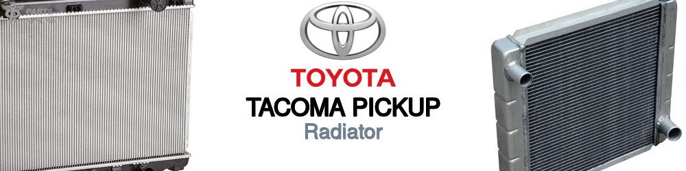 Discover Toyota Tacoma pickup Radiator For Your Vehicle