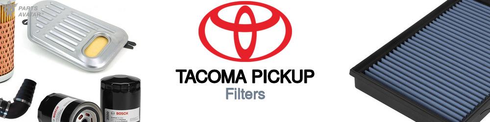 Discover Toyota Tacoma pickup Car Filters For Your Vehicle