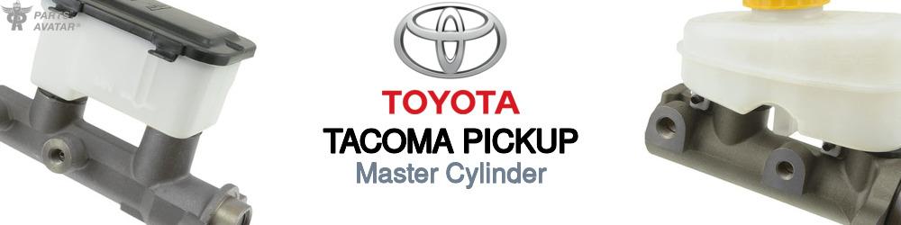 Discover Toyota Tacoma pickup Master Cylinders For Your Vehicle