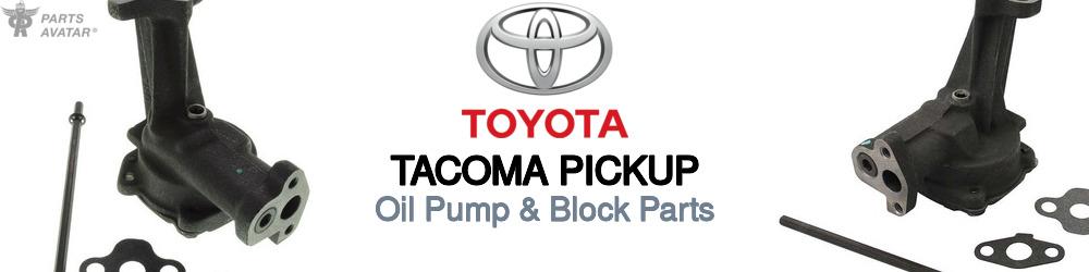 Discover Toyota Tacoma pickup Oil Pumps For Your Vehicle