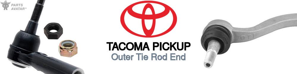 Discover Toyota Tacoma pickup Outer Tie Rods For Your Vehicle