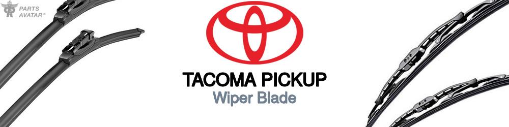 Discover Toyota Tacoma pickup Wiper Blades For Your Vehicle