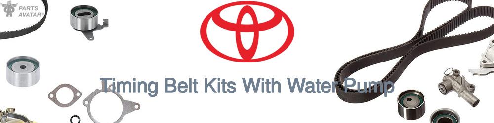 Discover Toyota Timing Belt Kits with Water Pump For Your Vehicle