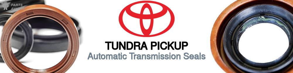 Discover Toyota Tundra pickup Transmission Seals For Your Vehicle