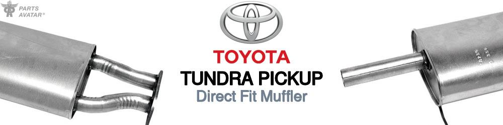 Discover Toyota Tundra pickup Mufflers For Your Vehicle