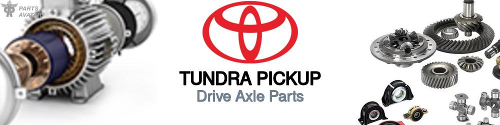 Discover Toyota Tundra pickup CV Axle Parts For Your Vehicle