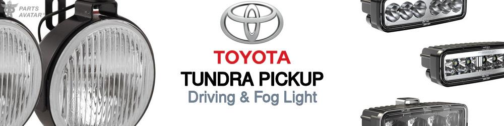 Discover Toyota Tundra pickup Fog Daytime Running Lights For Your Vehicle