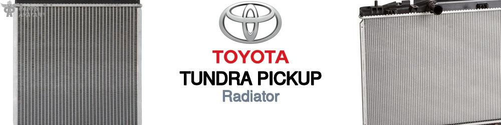 Discover Toyota Tundra pickup Radiator For Your Vehicle