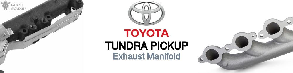 Discover Toyota Tundra pickup Exhaust Manifolds For Your Vehicle
