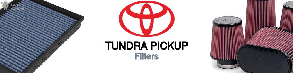 Discover Toyota Tundra pickup Car Filters For Your Vehicle