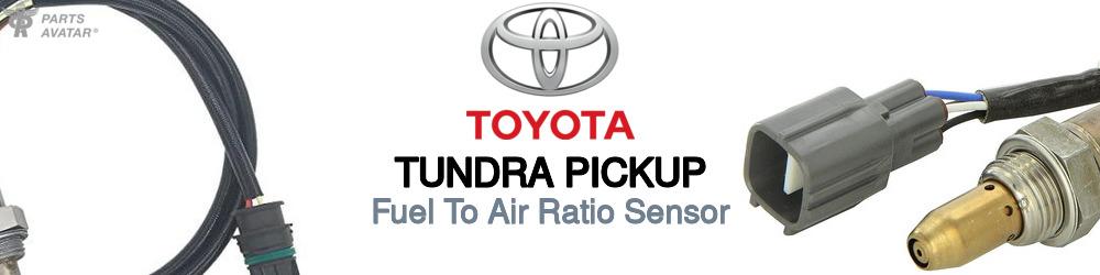 Discover Toyota Tundra pickup Air Fuel Ratio Sensors For Your Vehicle