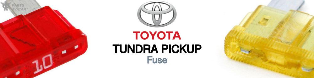 Discover Toyota Tundra pickup Fuses For Your Vehicle