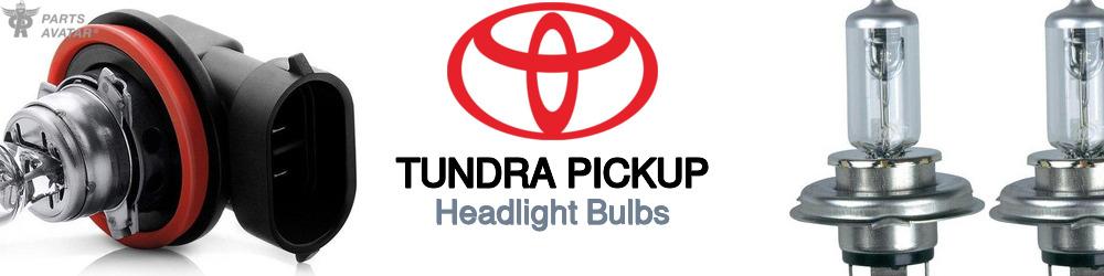 Discover Toyota Tundra pickup Headlight Bulbs For Your Vehicle