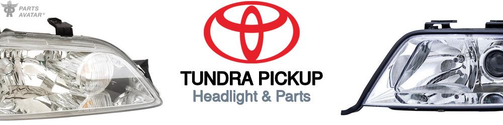 Discover Toyota Tundra pickup Headlight Components For Your Vehicle