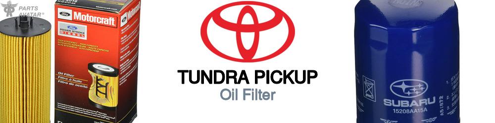 Discover Toyota Tundra pickup Engine Oil Filters For Your Vehicle
