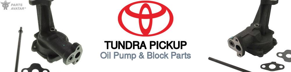 Discover Toyota Tundra pickup Oil Pumps For Your Vehicle