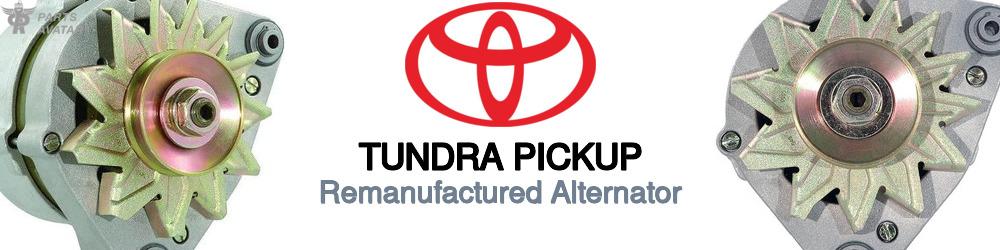 Discover Toyota Tundra pickup Remanufactured Alternator For Your Vehicle