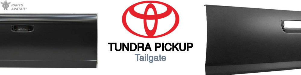Shop for Toyota Tundra Tailgate | PartsAvatar