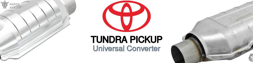 Discover Toyota Tundra pickup Universal Catalytic Converters For Your Vehicle