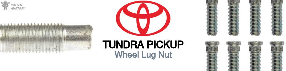 Discover Toyota Tundra pickup Lug Nuts For Your Vehicle