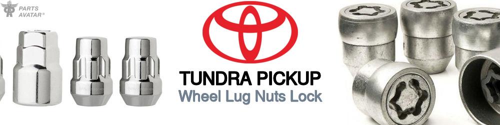 Discover Toyota Tundra pickup Wheel Lug Nuts Lock For Your Vehicle