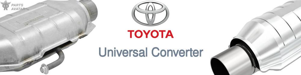 Discover Toyota Universal Catalytic Converters For Your Vehicle