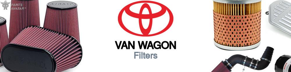 Discover Toyota Van wagon Car Filters For Your Vehicle