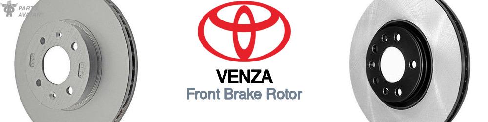 Discover Toyota Venza Front Brake Rotors For Your Vehicle