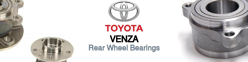 Discover Toyota Venza Rear Wheel Bearings For Your Vehicle