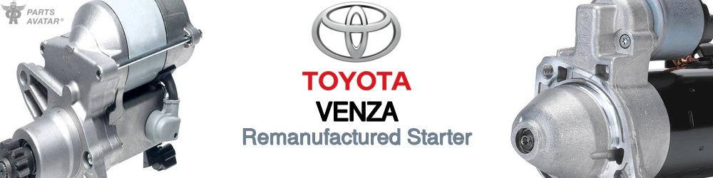 Discover Toyota Venza Starter Motors For Your Vehicle
