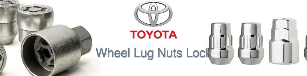 Discover Toyota Wheel Lug Nuts Lock For Your Vehicle