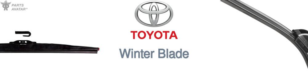 Discover Toyota Winter Wiper Blades For Your Vehicle