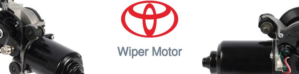 Discover Toyota Wiper Motors For Your Vehicle