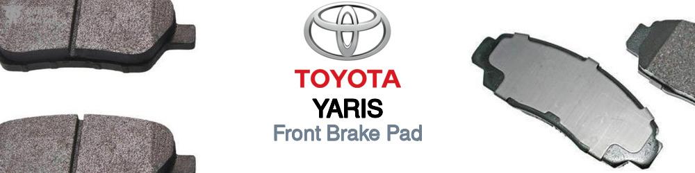 Discover Toyota Yaris Front Brake Pads For Your Vehicle