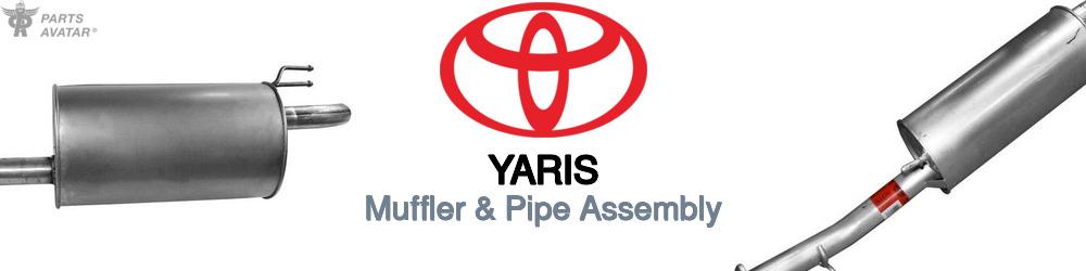 Discover Toyota Yaris Muffler and Pipe Assemblies For Your Vehicle