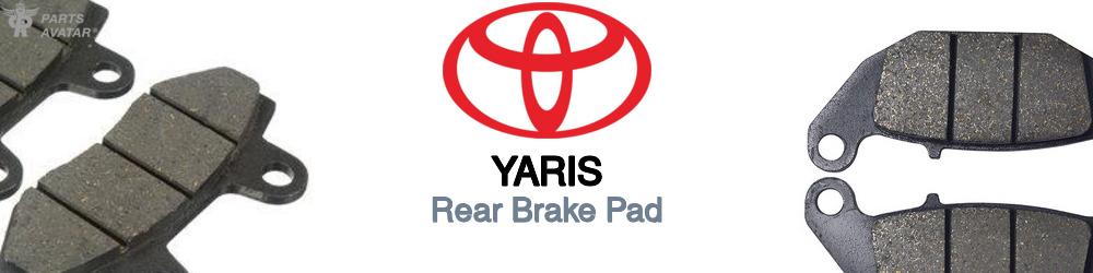 Discover Toyota Yaris Rear Brake Pads For Your Vehicle