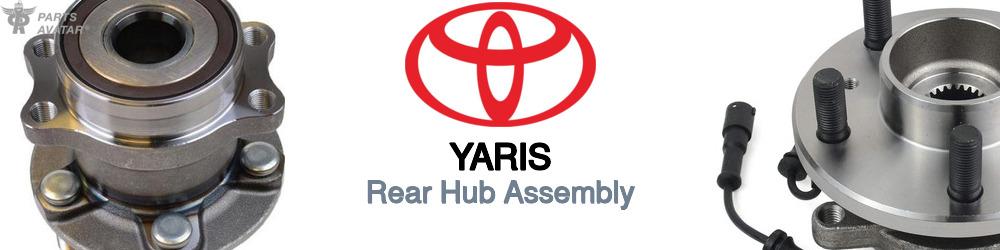 Discover Toyota Yaris Rear Hub Assemblies For Your Vehicle